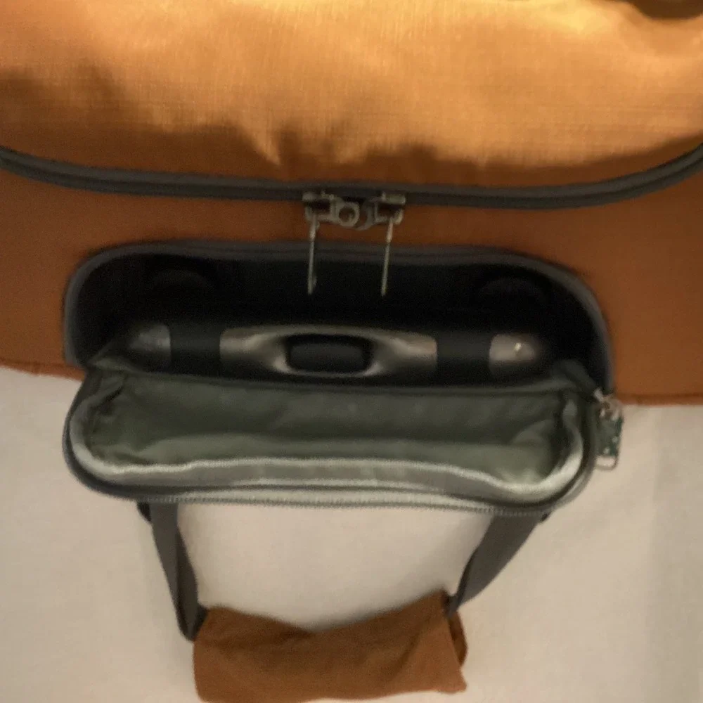 Eagle Creek Rolling Travel Bag Orange Gray Carry On Luggage Utility Organizer